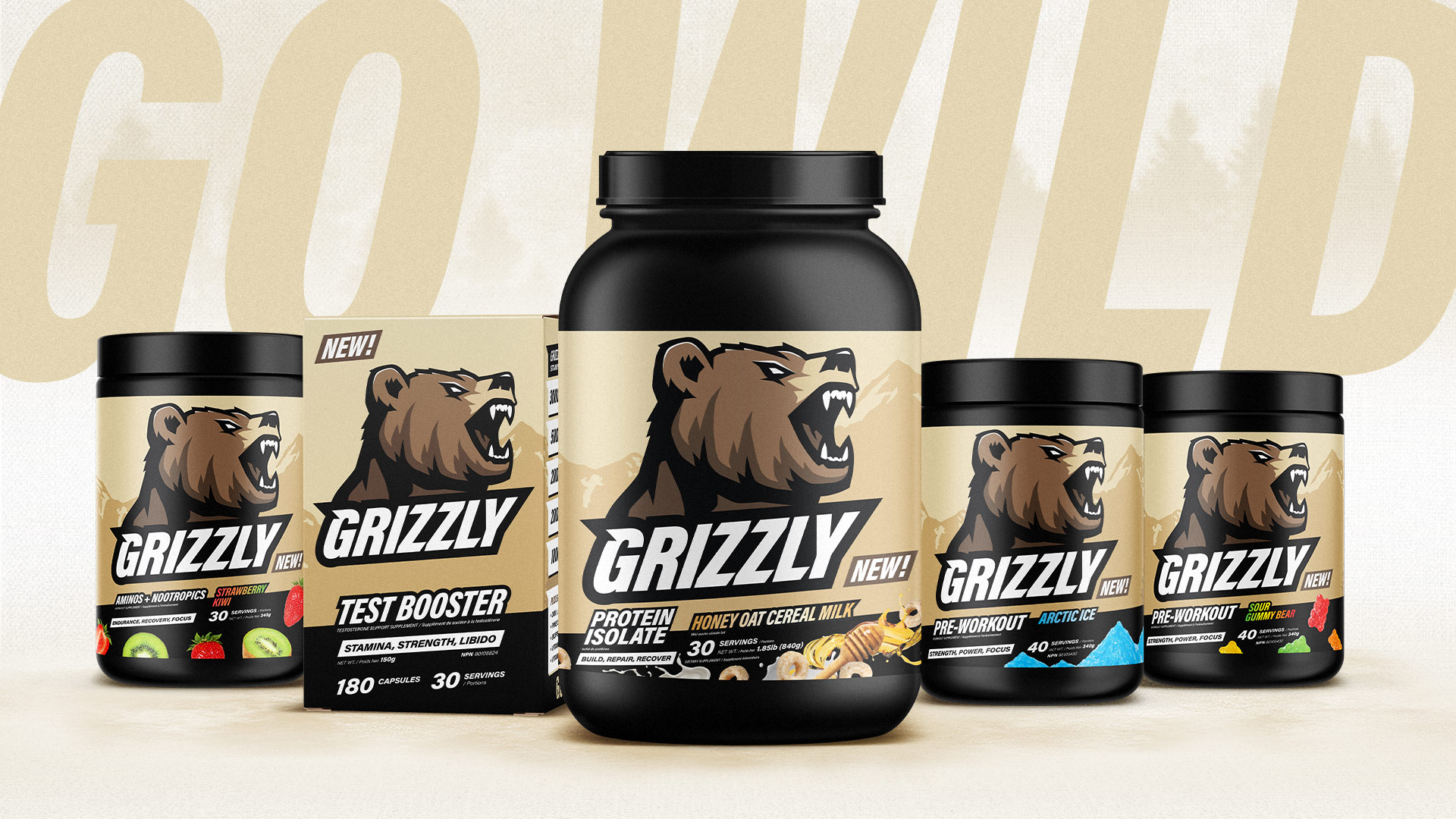 Grizzly—Supplements for Adventure Seekers