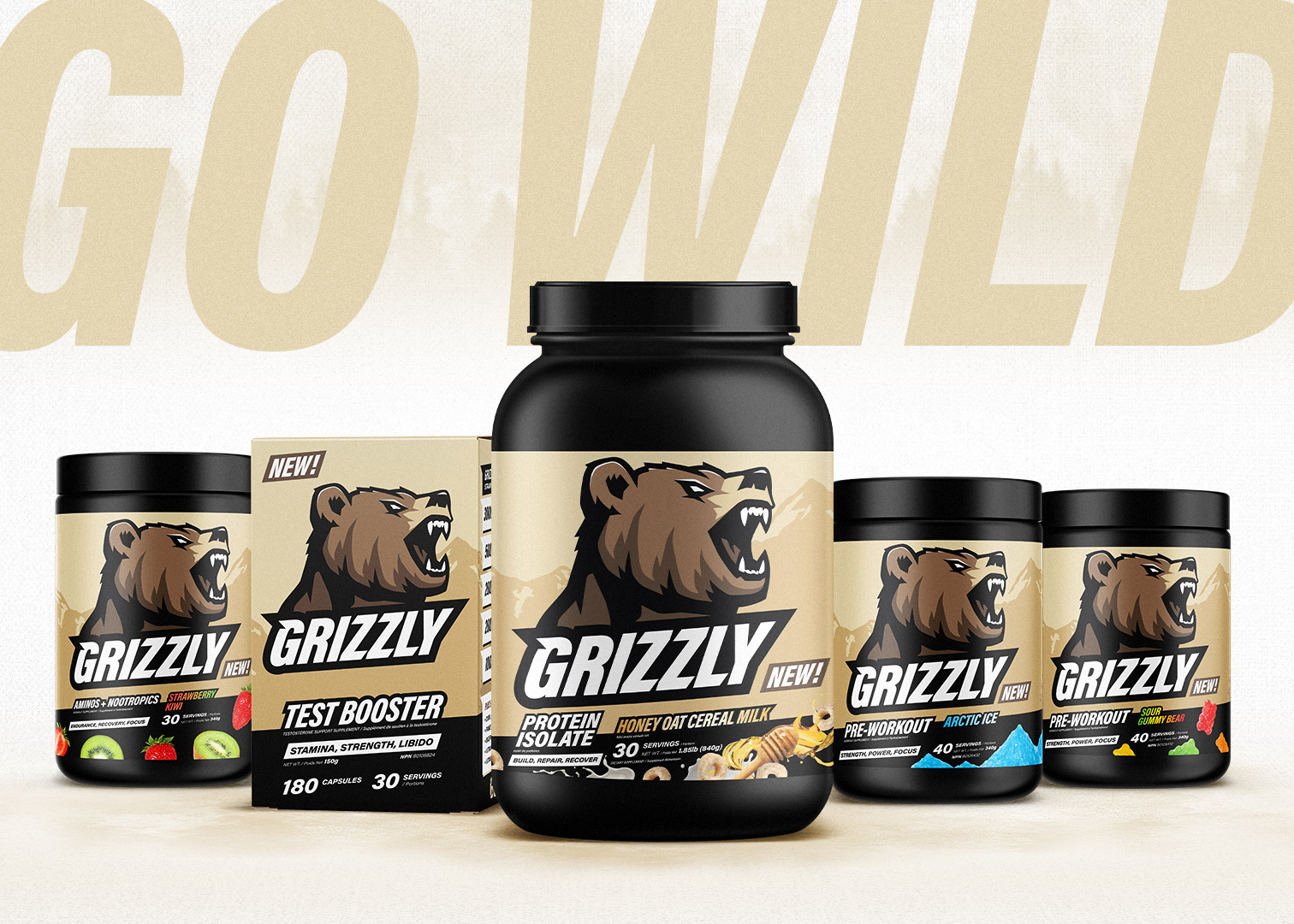 Grizzly—Lifestyle Sports Supplements for Adventure Seekers